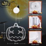 Halloween Window Lights: Pumpkins, Ghosts & Bats