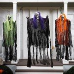 3-Piece Hanging Grim Reaper Halloween Decoration Set