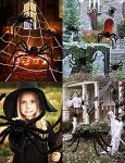 HOPOCO Halloween Plush Spider Set - 6 Sizes