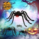 HOPOCO Halloween Plush Spider Set - 6 Sizes
