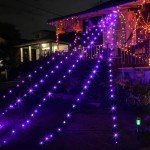 Eambrite Halloween Giant Black Spider Web Lights