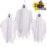 JOYIN 3 Pack Halloween Ghost Decorations Set