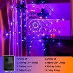 Eambrite Halloween Spider Web Lights - Spooky Decor