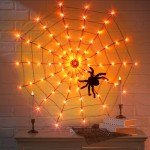 Eambrite Halloween Spider Web Lights - Spooky Decor