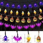 Battery Operated Halloween String Lights - 4 Sets