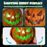 Spooky Pumpkin Scarecrow Halloween Yard Decor