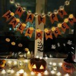 EAMBRITE Halloween Fairy Lights Set with 30 LEDs