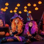 Halloween Pumpkin String Lights – 20 Pieces, 3 Metres