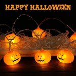 Halloween Pumpkin String Lights – 20 Pieces, 3 Metres