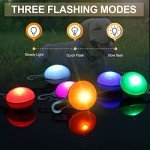 3-Pack LED Dog Collar Lights with 3 Modes