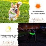 USB Rechargeable LED Dog Collar with 3 Modes