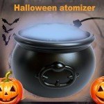 Halloween Witches Cauldron LED Mist Maker Gadget