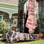 Creepy Halloween Dead Body Prop Set