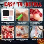 Creepy Halloween Dead Body Prop Set