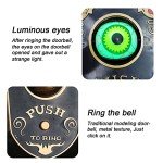 Animated Eyeball Doorbell with Spooky Sounds