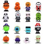 LOKIPA 16-Piece Halloween Wind-Up Toy Set