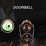 Animated Eyeball Doorbell with Spooky Sounds