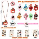 Glow-in-the-Dark Halloween Party Bag Fillers - 72PCS