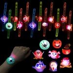 LED Light-Up Halloween Party Bag Fillers – 12 Pack