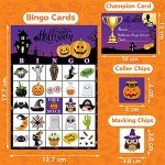 Halloween Bingo Game for Kids - 24 Players