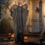 Grim Reaper Outdoor Halloween Animatronic Decoration