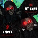 Grim Reaper Outdoor Halloween Animatronic Decoration