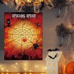 ASTARON Spider Web Party Game with Sticky Spiders