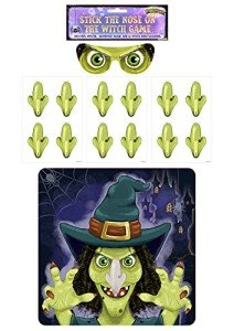 Witch Nose Stick-On Halloween Party Game