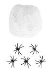 Stretchable Halloween Spider Web for Party Decor