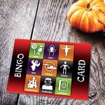 Halloween Bingo Game for Family Fun - 20 Players