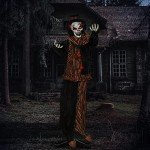 Animated Talking Circus Clown Halloween Decoration
