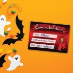 Halloween Bingo Game for Family Fun - 20 Players