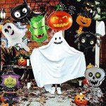 12PCS Mini Halloween Foil Balloons Party Decor