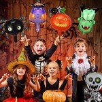 12PCS Mini Halloween Foil Balloons Party Decor