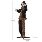 Animated Talking Circus Clown Halloween Decoration