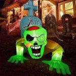 Camuland Outdoor Inflatable Green Zombie Decoration