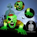 Camuland Outdoor Inflatable Green Zombie Decoration