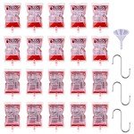 Halloween Blood Bag Infusion Set with Funnels