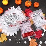 Halloween Blood Bag Infusion Set with Funnels