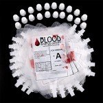 Halloween Blood Bag Infusion Set with Funnels