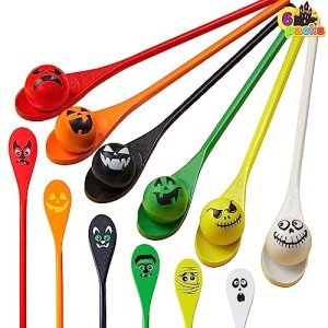 Halloween Spoon Race Game - 8 Designs Available