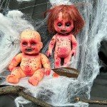 Spooky Horror Doll Halloween Decoration Ornament