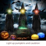 Color Changing LED Halloween Pumpkin Candle Lights