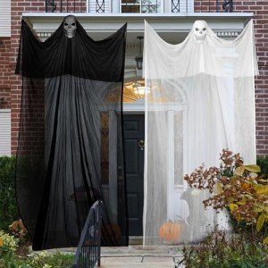 Hanging Halloween Ghosts Decor Pack - 2 Pieces