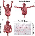 Halloween Lifesize Broken Corpse Decoration, 158 cm