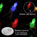 3m Skeleton LED String Lights for Halloween Decor