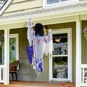 119cm Bloody Halloween Zombie Hanging Decoration