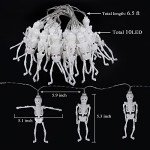3m Skeleton LED String Lights for Halloween Decor
