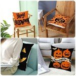 Halloween Linen Cushion Covers Set of 4