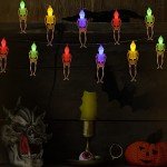 3m Skeleton LED String Lights for Halloween Decor